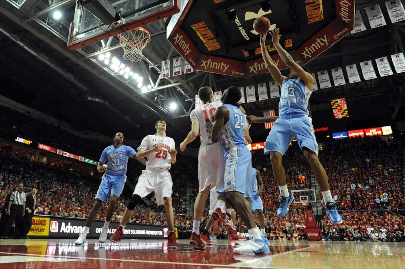 North Carolina at Maryland Men's Basketball