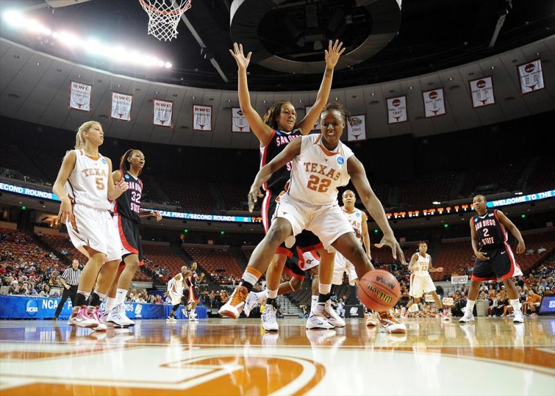 Texas Longhorns Women's College Basketball Ashley Gayle