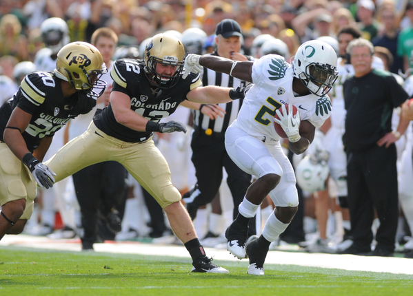 Oregon Ducks College Football Kenjon Barner