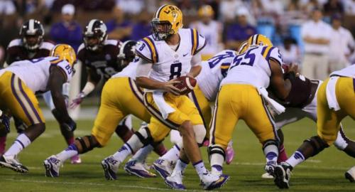 LSU College Football Zach Mettenberger