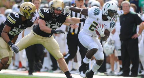 Oregon Ducks College Football Kenjon Barner