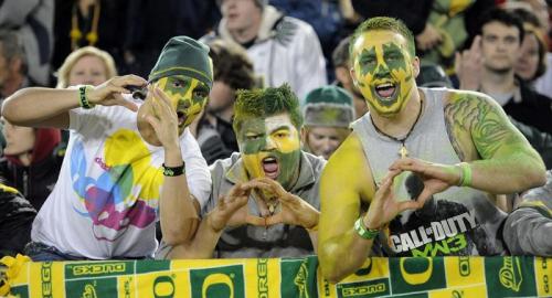 Oregon Football Fans