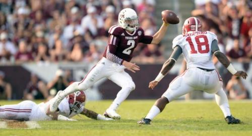 Texas A&M vs. Alabama College Football, Johnny Manziel