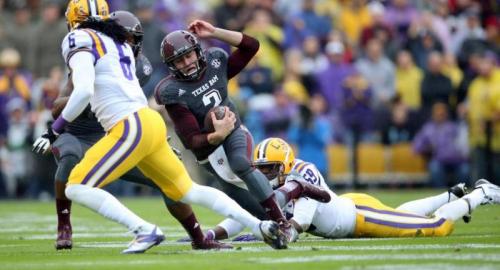 Texas A&M vs. LSU College Football, Johnny Manziel