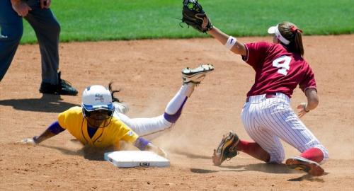 LSU College Softball Simone Heyward