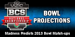 2013 College Football Bowl Projections